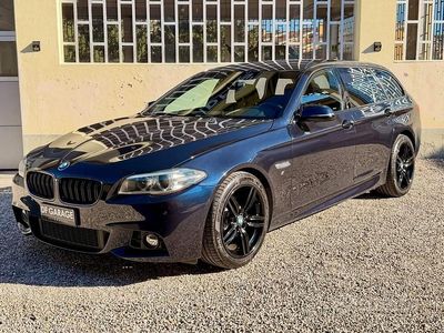 Usata BMW 520 M Sport 190 CV (139 kW) 2014 Blu Station wagon