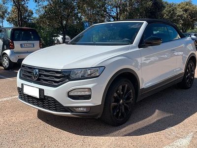 Usata VW T-Roc Cabriolet Style 149 CV (109 kW) 2021 Bianco Cabrio