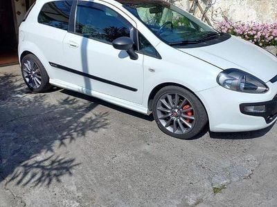 Usata Fiat Punto Evo Sport 120 CV (88 kW) 2011 Bianco Utilitaria