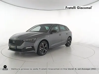 Usata Skoda Scala Monte Carlo 110 CV (80 kW) 2023 5x grigio graphite metallizzato Utilitaria