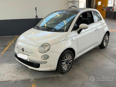 Käytetty Fiat 500 Lounge 69 HP (50 kW) 2015 Valkoinen Viistoperä