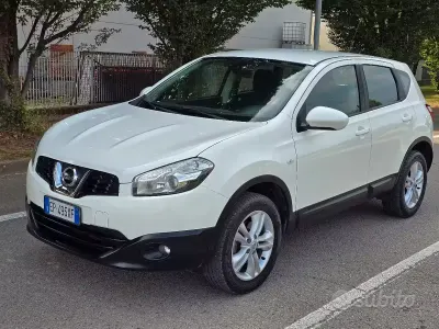 Usata Nissan Qashqai 110 CV (80 kW) 2013 Bianco SUV