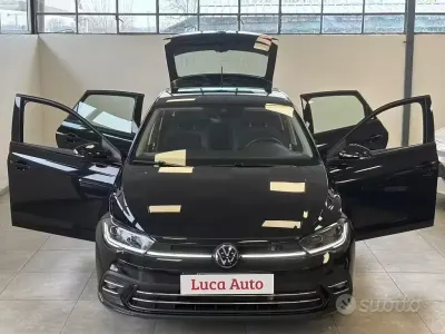 Usata VW Polo 95 CV (69 kW) 2025 Nero Utilitaria