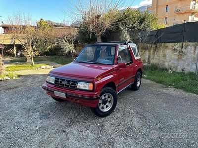Usata Suzuki Vitara 1989 Rosso Cabrio