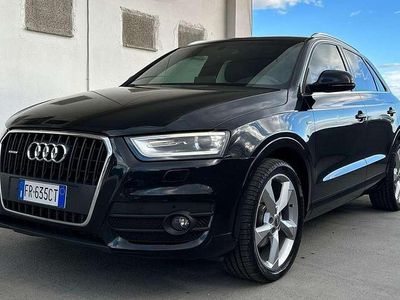 Usata Audi Q3 Advanced Plus 140 CV (102 kW) 2013 Nero SUV