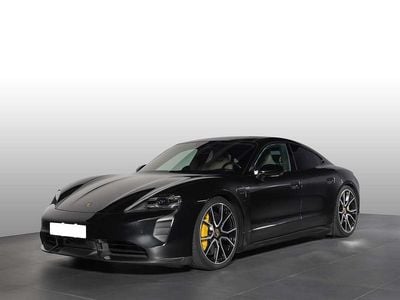 Usata Porsche Taycan Turbo S 141 kW (193 CV) 2022 Nero jet metalizzato Berlina