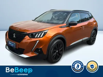 Usata Peugeot 2008 GT-line 102 CV (75 kW) 2020 Arancione metallizzato SUV
