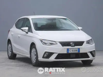 Begagnad Seat Ibiza Style 90 HK (66 kW) 2019 Vit Halvkombi