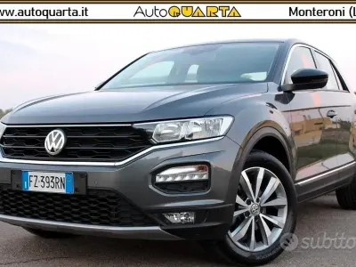 Gebraucht VW T-Roc 116 PS (85 kW) 2019 Grau SUV