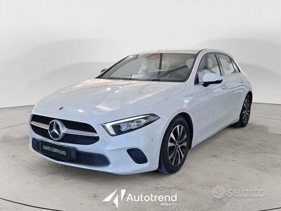 Bianco Usata 2021 Mercedes A180 Business Berlina | 22.200 € (Buon prezzo)