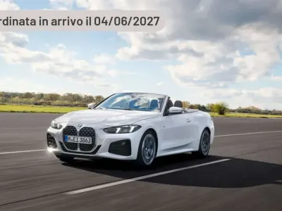 Nuova BMW 440 M Sport 392 CV (288 kW) 2025 Argento Cabrio