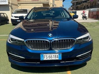 Usata BMW 520 M Sport 190 CV (139 kW) 2018 Blu Station wagon