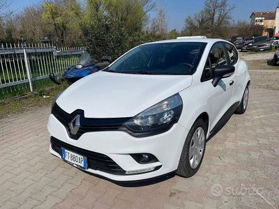 Usata Renault Clio IV 75 CV (55 kW) 2018 Bianco pastello Furgone