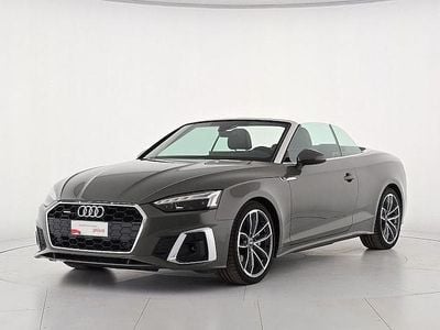 Usata Audi A5 Cabriolet S-Line 204 CV (150 kW) 2024 Grigio chronos metallizzato ca Cabrio