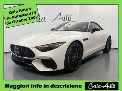 Usata Mercedes SL43 AMG AMG Line Premium Plus 381 CV (280 kW) 2024 Bianco Cabrio