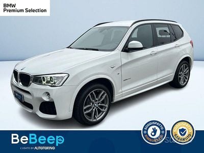 Usata BMW X3 M Sport 190 CV (139 kW) 2017 Bianco pastello SUV