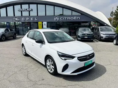 Usata Opel Corsa Elegance 101 CV (74 kW) 2021 Bianco Utilitaria