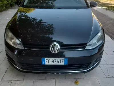 Usata VW Golf VII Highline 110 CV (80 kW) 2016 Nero Berlina