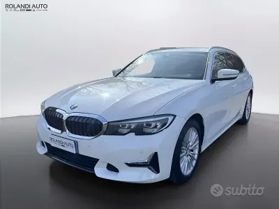 Usata BMW 320 Luxury Line 190 CV (139 kW) 2020 Bianco Station wagon