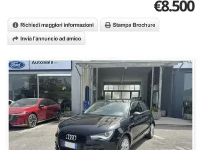 Usata Audi A1 Attraction 90 CV (66 kW) 2013 Utilitaria