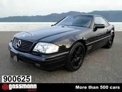 Usata Mercedes SL320 231 CV (169 kW) 1996 Nero Cabrio