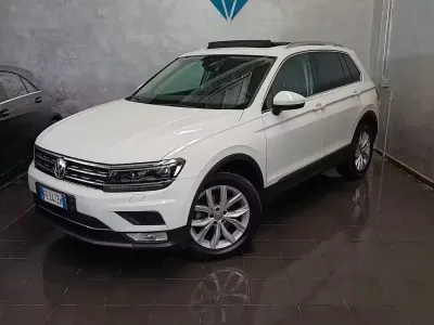 Usata VW Tiguan 150 CV (110 kW) 2016 Bianco SUV