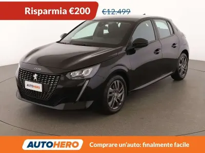 Usata Peugeot 208 Active 101 CV (74 kW) 2022 Nero Utilitaria