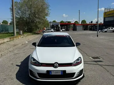 Usata VW Golf VII GTI 230 CV (169 kW) 2014 Bianco Berlina