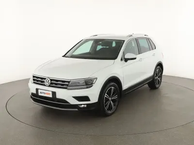 Usata VW Tiguan Advance 150 CV (110 kW) 2019 Bianco SUV