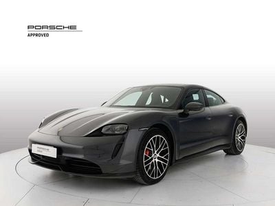 Usata Porsche Taycan 4S 139 kW (190 CV) 2021 Grigio vulcano metallizzato Berlina