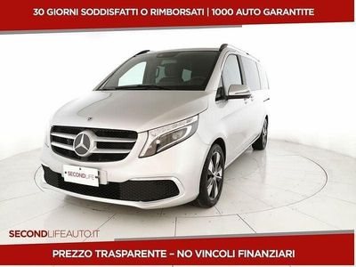 Usata Mercedes V300 Exclusive 239 CV (175 kW) 2021 Argento Monovolume