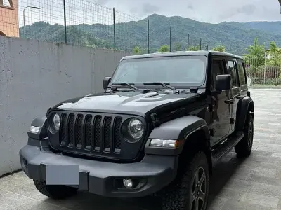 Usata Jeep Wrangler Sport 200 CV (147 kW) 2021 Nero SUV
