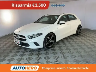 Usata Mercedes A180 116 CV (85 kW) 2018 Bianco Berlina