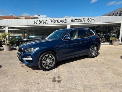 Usata BMW X3 190 CV (139 kW) 2018 Blu SUV