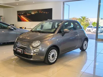 Usata Fiat 500 Lounge 69 CV (50 kW) 2009 Grigio Cabrio