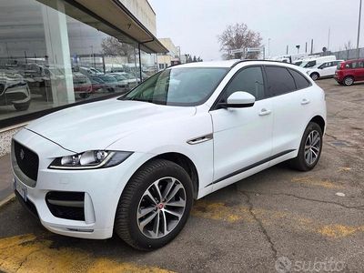Usata Jaguar F-Pace R-Sport 180 CV (132 kW) 2018 Bianco SUV