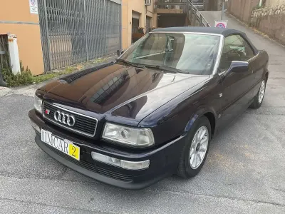 Usata Audi 80 116 CV (85 kW) 1997 Blu/azzurro Cabrio