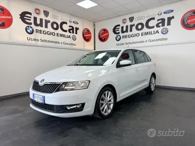 Usata Skoda Rapid Executive 90 CV (66 kW) 2018 Bianco Utilitaria