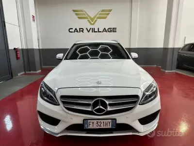 Usado Mercedes C250 Premium 204 CV (150 kW) 2018 Blanco Familiar