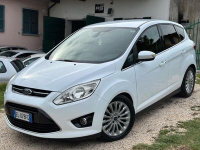 Usata Ford C-MAX Titanium 115 CV (84 kW) 2012 Bianco Monovolume