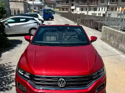 Usata VW T-Roc Cabriolet Style 150 CV (110 kW) 2020 Rosso Cabrio