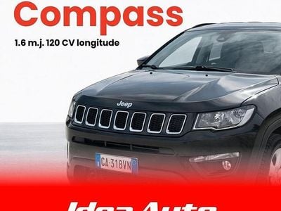 Usata Jeep Compass Longitude 120 CV (88 kW) 2020 Nero SUV