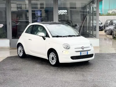 Usata Fiat 500 69 CV (50 kW) 2019 Bianco Utilitaria