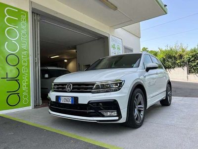 usata VW Tiguan 2.0tdi 4M DSG R line UNIPROPRIETA GARANZIA 24 MESI