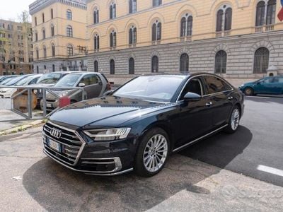 Usata Audi A8 Ambiente 286 CV (210 kW) 2020 Blu/azzurro Berlina