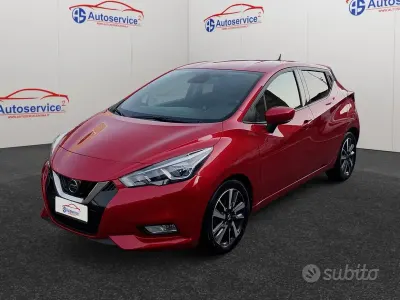 Usado Nissan Micra Tekna 90 HP (66 kW) 2019 Vermelho Citadino