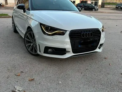 Usata Audi A1 S-Line 90 CV (66 kW) 2014 Bianco Utilitaria