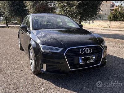 Usata Audi A3 116 CV (85 kW) 2019 Nero Berlina