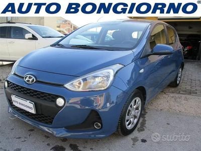 Usata Hyundai i10 Comfort 67 CV (49 kW) 2017 Blu Utilitaria