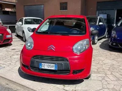Usata Citroën C1 68 CV (50 kW) 2010 Rosso Utilitaria
